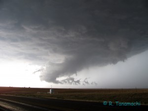 Follett, TX washrag wall cloud