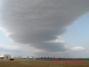 Horizontal convective roll over Elgin Air Force Base near Altus, OK