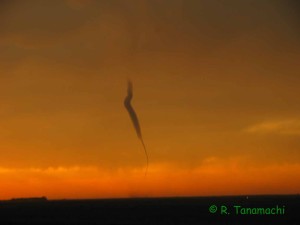 Sanford, KS tornado rope-out